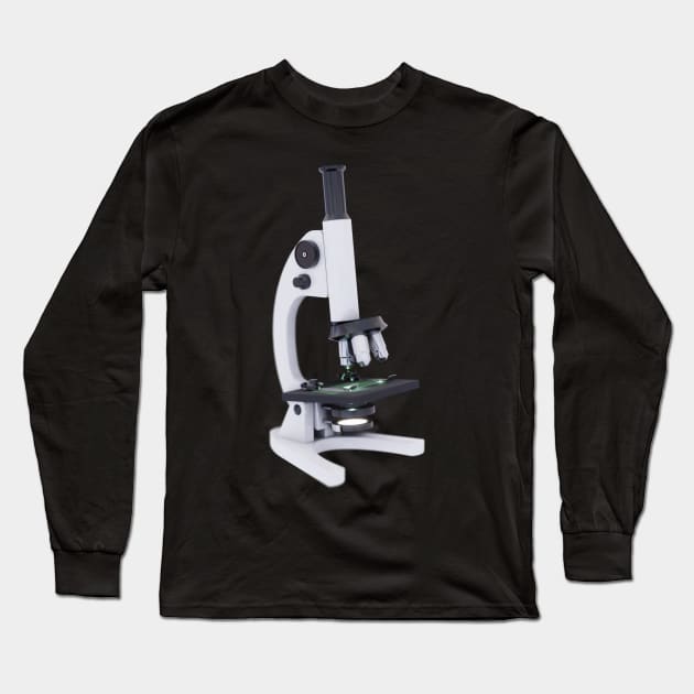 Microscope Image Long Sleeve T-Shirt by jrfii ANIMATION